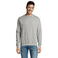 Sudadera unisex New Supreme. Color gris mezcla.