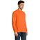 Sudadera unisex New Supreme. Color naranja.
