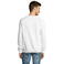 Sudadera unisex New Supreme. Color blanco.