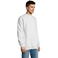 Sudadera unisex New Supreme. Color gris ceniza.