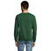 Sudadera unisex New Supreme. Color verde botella.