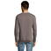 Sudadera unisex New Supreme. Color gris franela.