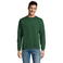Sudadera unisex New Supreme. Color verde botella.