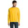 Sudadera unisex New Supreme. Color amarillo.