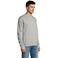 Sudadera unisex New Supreme. Color gris mezcla.