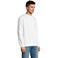Sudadera unisex New Supreme. Color blanco.