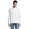 Sudadera unisex New Supreme. Color blanco.