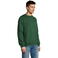 Sudadera unisex New Supreme. Color verde botella.