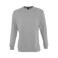 Sudadera unisex New Supreme. Color gris mezcla.