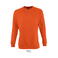 Sudadera unisex New Supreme. Color naranja.