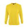 Sudadera unisex New Supreme. Color amarillo.