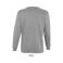 Sudadera unisex New Supreme. Color gris mezcla.