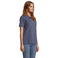 Polo mujer Pacific Women. Color azul denim.