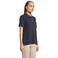 Polo mujer Pacific Women. Color azul profundo.