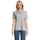 Polo mujer Pacific Women. Color gris puro.