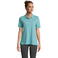 Polo mujer Pacific Women. Color pool blue.