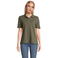 Polo mujer Pacific Women. Color verde militar.