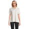 Polo mujer Pacific Women. Color blanco crema.