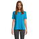 Polo mujer Pacific Women. Color azul aqua.