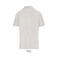 Polo mujer Pacific Women. Color blanco natural.