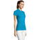 Polo mujer Passion Women. Color azul aqua.