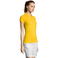 Polo mujer Passion Women. Color amarillo.