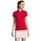 Polo mujer Passion Women. Color rojo.