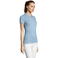 Polo mujer Passion Women. Color azul cielo.