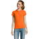 Polo mujer Passion Women. Color naranja.