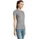 Polo mujer Passion Women. Color gris mezcla.