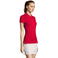 Polo mujer Passion Women. Color rojo.