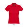 Polo mujer Passion Women. Color rojo.
