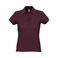 Polo mujer Passion Women. Color rojo burdeos.