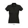 Polo mujer Passion Women. Color negro.
