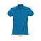 Polo mujer Passion Women. Color azul aqua.