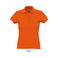 Polo mujer Passion Women. Color naranja.