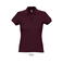 Polo mujer Passion Women. Color rojo burdeos.