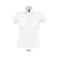 Polo mujer Passion Women. Color blanco.
