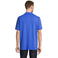 Polo sostenible unisex Pegase. Color azul royal.