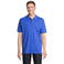 Polo sostenible unisex Pegase. Color azul royal.