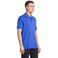 Polo sostenible unisex Pegase. Color azul royal.