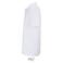 Polo sostenible unisex Pegase. Color blanco.