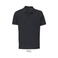 Polo sostenible unisex Pegase. Color negro.