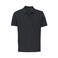 Polo sostenible unisex Pegase. Color negro.