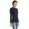 Polo manga larga mujer Perfect Lsl Women. Color azul profundo.