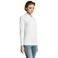 Polo manga larga mujer Perfect Lsl Women. Color blanco.