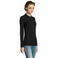Polo manga larga mujer Perfect Lsl Women. Color negro.