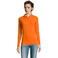 Polo manga larga mujer Perfect Lsl Women. Color naranja.