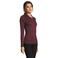 Polo manga larga mujer Perfect Lsl Women. Color oxblood jaspeado.