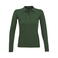 Polo manga larga mujer Perfect Lsl Women. Color verde botella.